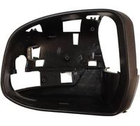 XUBOR ensemble cache rétroviseur extérieur Cadre de couverture rétroviseur d'aile porte remplacement Rc, pour Ford, pour Focus 2012 2013 2014 2015 2016 2017(BLACK Left Hand Side UK Passenger Side)