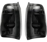 XUBOR ensemble cache rétroviseur extérieur Lentille de lampe indicateur rétroviseur transparent, ensemble côté gauche et droit, pour Ford, pour Transit Mk8 à partir 2019 BK3113B382AB