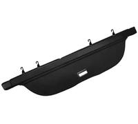 XUBOR Étagère à colis de voiture, pour Cayenne 2011-2017, support couverture coffre rétractable, bouclier anti-regard, accessoires automobiles Support de rangement pour coffre(BLACK Canvas)