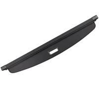 XUBOR Étagère à colis de voiture, pour VW, pour Touran 2016 2017 2018 2019 2020 2021 2022, housse coffre pliable, organisateur chargement, bouclier Support de rangement pour coffre(BLACK Canvas)