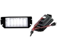XUBOR Feu d'immatriculation pour Pare-Chocs Éclairage de Plaque d'immatriculation, pour Kia Rio III Picanto Ta Soul Am II, Lampe 12V, Licence Blanche