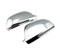 XUBOR, for Audi, A3 S3 A4 S4 A5 S5 A6 S6 RS6 Q3 RSQ3 2008-2011 Coque de rétroviseur latéral chromée Mate Coques de rétroviseurs chromées argentées Capuchon de Couvercle de rétroviseur latéral(Chrome)