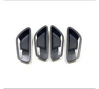 XUBOR Garniture de couverture d'autocollant décoration panneau cadre bol poignée porte intérieure voiture, pour Hyundai, pour Tucson Nx4 2021 2022 Garniture de cadre de poignée de porte(BLACK 3)