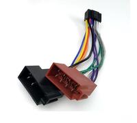 XUBOR Harnais de Radio stéréo de Voiture 16 Broches ISO for Radio Alpine JVC à Prise de Lecture Radio ISO Adaptateur Automatique connecteur de Faisceau de câblage Câble Adaptateur pour autoradio