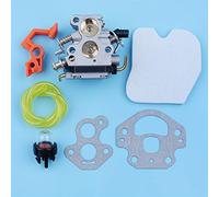 XUBOR Kit de conduite de carburant for carburateur, filtre à air, poire d'amorçage, for McCulloch, pièce de rechange for levier de commutation de tronçonneuse CS380 CS340 CS 340 380 Kit d'interrupteur