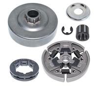 XUBOR Kit de rondelle de roulement de tambour d'embrayage, for STIHL, MS290 MS390 029 039 MS310, pièce de tronçonneuse, remplacement de la jante de pignon de roulement à aiguilles, e-clip 2023 Embraya
