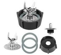 XUBOR Lame de Fusion à 6 Points 4980 et 4902, pièces de Rechange for Fond de Pot de mélangeur, compatibles avec Oster, for Lame de mélangeur Osterizer Remplacement de la Lame du Couvercle du mixeur