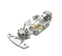 XUBOR Modification en métal comprenant la fixation du mécanisme de direction boîte vitesses, for le siège, etc. pièces châssis, for Amortisseur de suspension de voiture jouet(Silver)