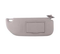 XUBOR Pare-Soleil Côté Droit Gauche avec Miroir intérieur de Voiture Bouclier Panneau d'ombrage, for Peugeot, for 301 Pare-Soleil de Voiture(Black Right)