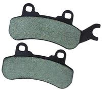 XUBOR Plaquettes de frein avant et arrière moto, for CAN AM Defender Max 2017 Maverick X3 17-18 Trial 800 1000 2018 Traxter T HD5 HD8 HD10 18-19 Plaquettes de frein moto(BLACK Front left)