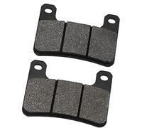 XUBOR Plaquettes de frein avant et arrière moto, for GSXR600 GSXR750 GSXR1000 DL1000 V-Storm Adventure GSX1300R Hayabusa Plaquettes de frein moto(BLACK 1 Pair Front)