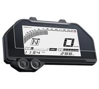 XUBOR Protecteur d'écran, for MT-03 MT-25 R3 R25 2019-2022 Film de protection contre les rayures du groupe d'instruments moto tableau bord Film protecteur de tableau de bord de moto(BLACK Two sets)