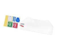 XUBOR Protecteur d'écran, for YZF R3 MT 03 Film de protection contre les rayures du cluster moto Tableau bord Film protecteur de tableau de bord de moto(BLACK 2 set)