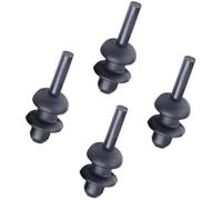 XUBOR Sangle de fixation for tablette arrière, for Skoda, Octavia (1996-2010), Roomster (2006-2015), 4 pièces, support de fixation for tablette arrière de coffre 191867775A Crochets pour filet de char