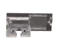 XUBOR Support de caméra de recul de vue arrière de voiture, boîtier d'éclairage de plaque d'immatriculation, for Peugeot, 207 208 301 307 307CC 308 3008 407 408 508 Support de caméra de recul(1 Piece)