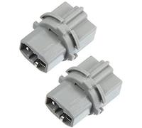 XUBOR Support de douille d'ampoule de feu de recul 33513-S50-003, for Accord, 4 portes 1998-2012 ABS gris Support de feu arrière