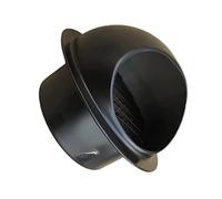 XUCAJING Bouchon de Taureau Rond Externe Couvercle de Ventilation Rond Pour Extracteur En Acier Inoxydable 304, Grille À Persiennes Bloquant Les Vents Contraires, Capuchon de Ventilation Pour Sèche-Li