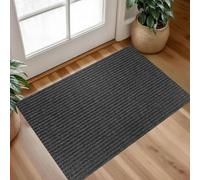 XUCHOU Tapis D'Entrée Intérieur 44 x 130 cm Anti-Poussière Tapis D’Entrée Imperméable Lavable Paillassons pour Entrée pour Entrée, Couloir, Cuisine, Noir