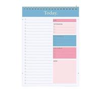 XUCZHAI 1PC Coil Book Plan de gestion du temps simplifié Carnet notes Pour Travail, Bureau Et éCole