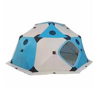 XUCZHAI Abri de pêche sur Glace isolé, Tente Camping for l'hiver, 8 à 10 Personnes pour Temps Froid d'hiver