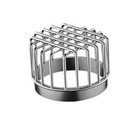 XUCZHAI Butées Anti-colmatage Rondes De Protection Feuille Gouttière | Capuchon de ligne de Drainage de protecteur de gouttière en acier inoxydable résistant aux débris de feuilles(10.3cm)