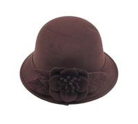 XUCZHAI Chapeau Melon For Femme, Feu D'artifice, Bob, De Banquet, Élégant D'hiver Chaud Et Froid(Color11)