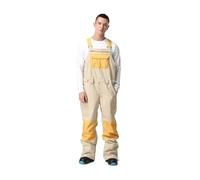 XUCZHAI Pantalons de Ski Combinaisons Femmes Hommes Sport Snowboard vêtements Coupe-Vent imperméable Chaud Salopette Hiver extérieur Neige Pantalon(Men-Khaki,XS(155-165CM))