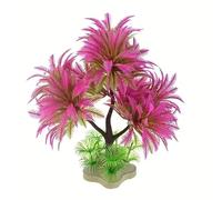 XUCZHAI Plantes Aquatiques artificielles en Plastique, Imitation cocotier et algues, faciles d'entretien sûres for la décoration de paysages hydroponiques d'aquarium