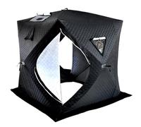 XUCZHAI Tente de pêche d'hiver, Tente sur Glace, abri Portable, imperméable et Coupe-Vent pour Temps Froid d'hiver