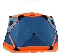 XUCZHAI Tente Portable isolée à Installation Rapide, idéale for Le Camping, la randonnée, pêche sur Glace, Sauna, for 4 Personnes, en Hiver pour Temps Froid d'hiver