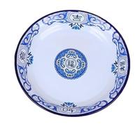 XUCZHAI Thickened 26-40cm Vintage Enamel Tea Tray, Serving Dish Pour Fondue Et Barbecue