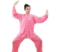 XUCZHAI Uniformes Unisexes Tai Chi Taiji Kung Fu, vêtements brodés Shaolin Wushu, Costumes d'exercices du Matin(Color 5,L)