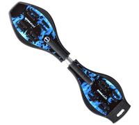 XUDREZ Rip Stick Skateboard compact et léger Ripstick Deluxe Junior en 8 couleurs étonnantes, avec roues lumineuses et roulettes à 360 degrés pour plus d'excitation et de plaisir pour adultes (C)