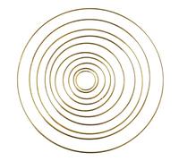 Xue 10 Pièces/Ensemble Anneaux De Cerceau En Macramé Métallique Pour La Fabrication De Attrapeurs De Rêves Et Bricolage Artisanat Attrapeur De Rêves Matériel Anneau De Fer