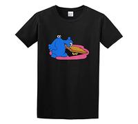 XUE BAN Guanxin The Trap Door T-Shirt Mens Retro 80S Kids TV Program Animated Cartoon Show Top Men Black 3XL Mens Cotton Tshirt Size L