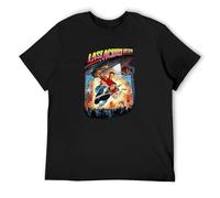 XUE BAN Last Action Hero Movie Film Poster Mens Cotton Tshirt Size 3XL