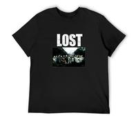 XUE BAN Lost TV Series Dharma The Staff Mens Cotton Tshirt Size S