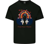 Xue Fu Rong LGBT Trouver Votre Paix Gay Pride Jour Homme Coton T-Shirt14986 Mens Designer t Shirts - Unisex 100% Cotton Size S-3XL T-Shirt Black L