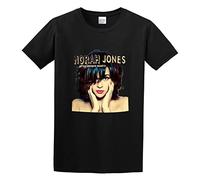 Xue Fu Rong Norah Jones Little Broken Hearts Concise Body Sculpting Street Printing City T-Shirt Black 3XL