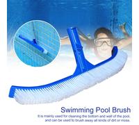 XUE Grattoir Durable Robuste De 18 Pouces Outil De Nettoyage Pour Algues D'Extérieur Brosse De Piscine Pour Étang Spa Balai Incurvé Mur De Saleté