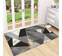 XUEDNGM Tapis Couloir Long Tapis Entree Interieur 115 x 130 cm sur Mesure - Antidérapant - Lavable - Moderne Tapis Long Couloir Antidérapant Long Entrée Interieur Tapis pour Couloir, Salon, 3