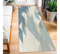 XUEDNGM Tapis de Cuisine Lavable Tapis de Passage 40 x 200 cm Imperméables, Antidérapants et Confortables Tapis de Salon Tapis Couloir Lavable et Antidérapant pour Couloir, Salon, E
