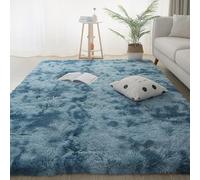 XUEDNGM Tapis Décoratif Tapis de Salon 100 x 100 cm Dessous Antidérapant, Lavable à 30 Degrés, Super Doux Tapis de Salon Tapis Moelleux pour Salon Chambre pour Salon, Chambre, Vert Aqua