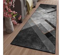 XUEDNGM Tapis Lavable en Machine Tapis de Cuisine 90 x 240 cm Antidérapant, Moderne, Lavable, Antistatique Tapis Paillassons Salon Tapis de Passage pour Chambre Salon pour Couloir, Salon, B