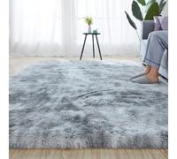 XUEDNGM Tapis Salon Tapis pour Salon 210 x 250 cm Moderne, Doux, en Peluche, Lavable, Unicolore Tapis Tapis Salon Tapis à Poils Longs pour Salon pour Salon, Chambre, Gris Eau