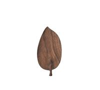 xuejuanshop Corbeille à fruits bol plateau à feuilles pour service à thé tasse fruit serpent dessert décoration de la maison pour hôtel bureau assiette feuilles de noyer noir bols à fruits (couleur