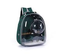 xuejuanshop Sac de transport pour oiseaux léger Sac à dos de transport pour oiseaux Cage de voyage Oiseaux Respirant Capsule d'espace transparente Portable Respirant Léger Cage de voyage pour oiseaux