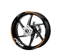 XUEKK Décalcomanies Autocollant Décoratif Réfléchissant Étanche Moyeu Roue Moto 17 Pouces Intérieur Extérieur pour Yamaha YZF R15(F)