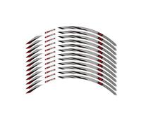 XUEKK Décalcomanies Autocollant Jante Moto Étanche 17 Pouces pour Honda CB650R Neo Sports Cafe 2019-2023(Grey)