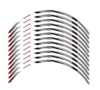 XUEKK Décalcomanies Autocollant Jante Moto Étanche VFR 1200X pour Honda VFR1200X pour Crosstourer 2012-2020 Accessoires(Dark Grey)
